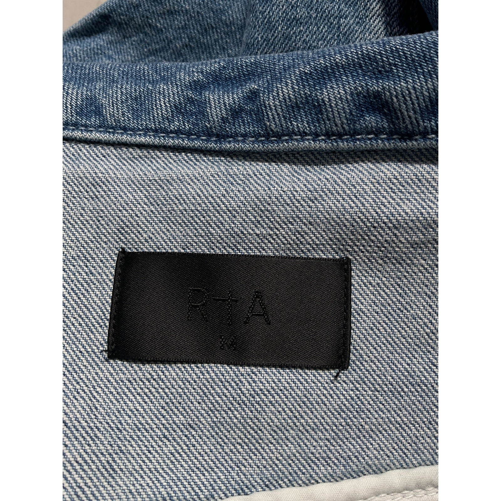 Rta 'Rebecca' Blue Denim Jacket Size M