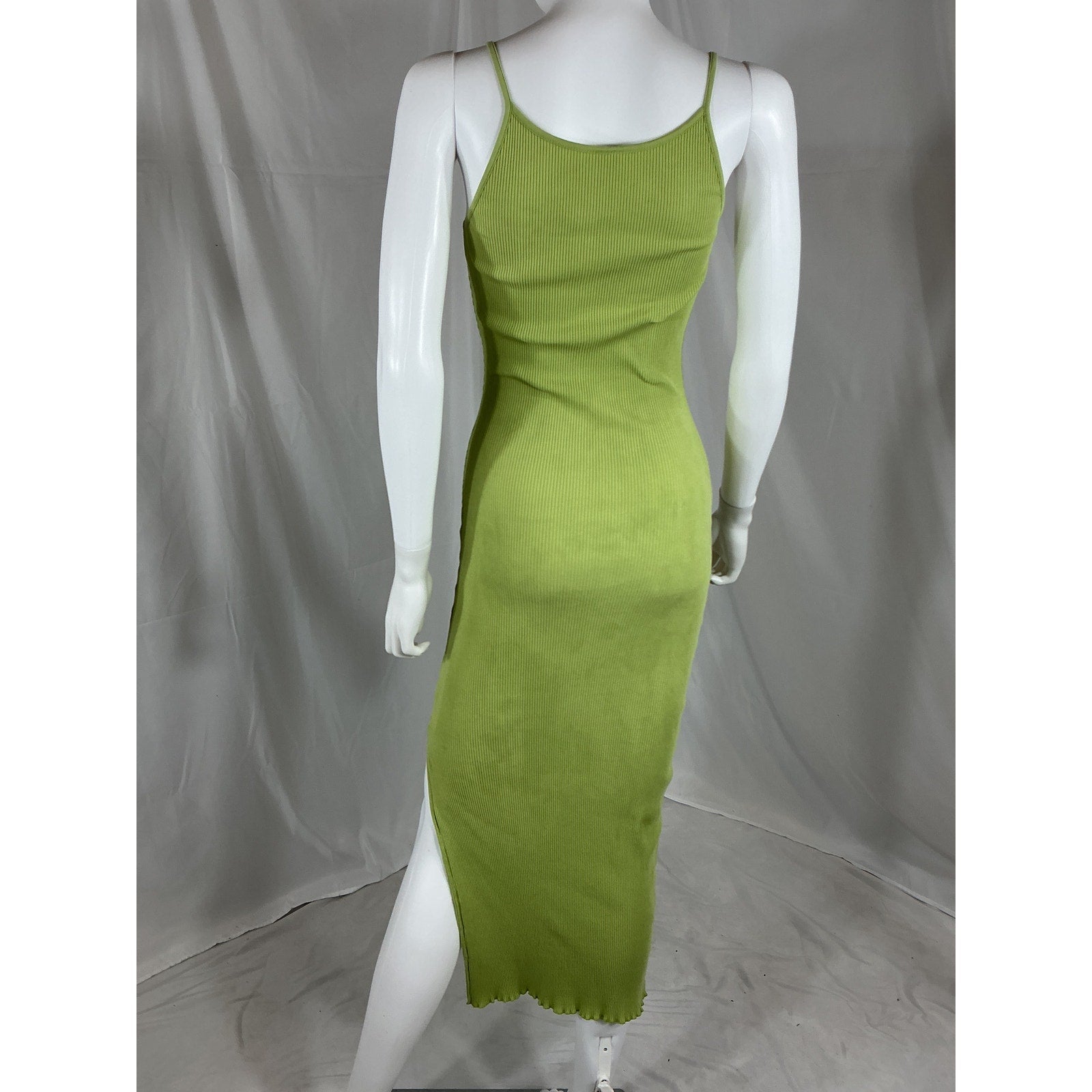 Kule 'The Harlow' Green Cotton Dress Size S