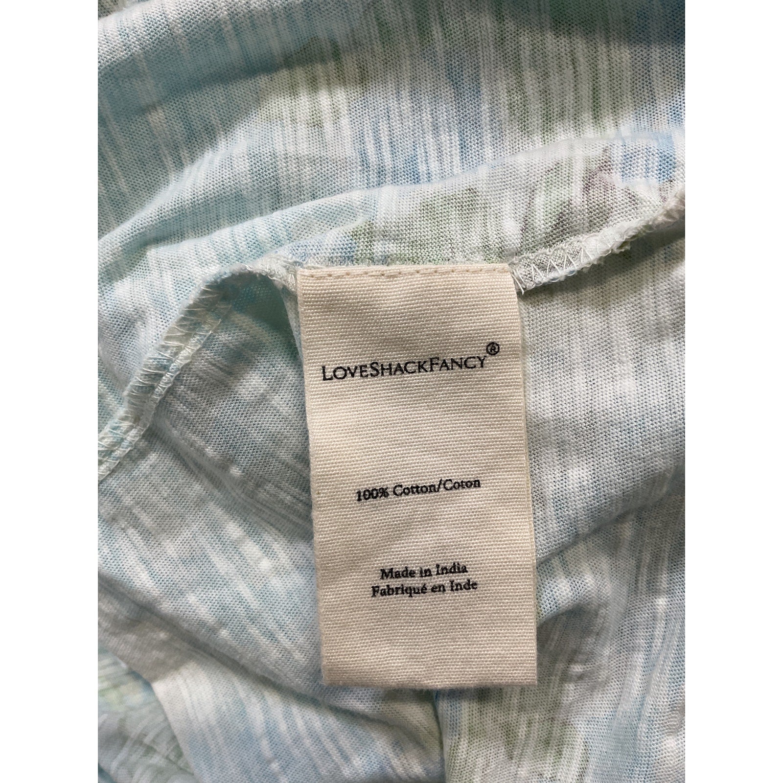 Loveshackfancy 'Amore' Blue Dress Size S