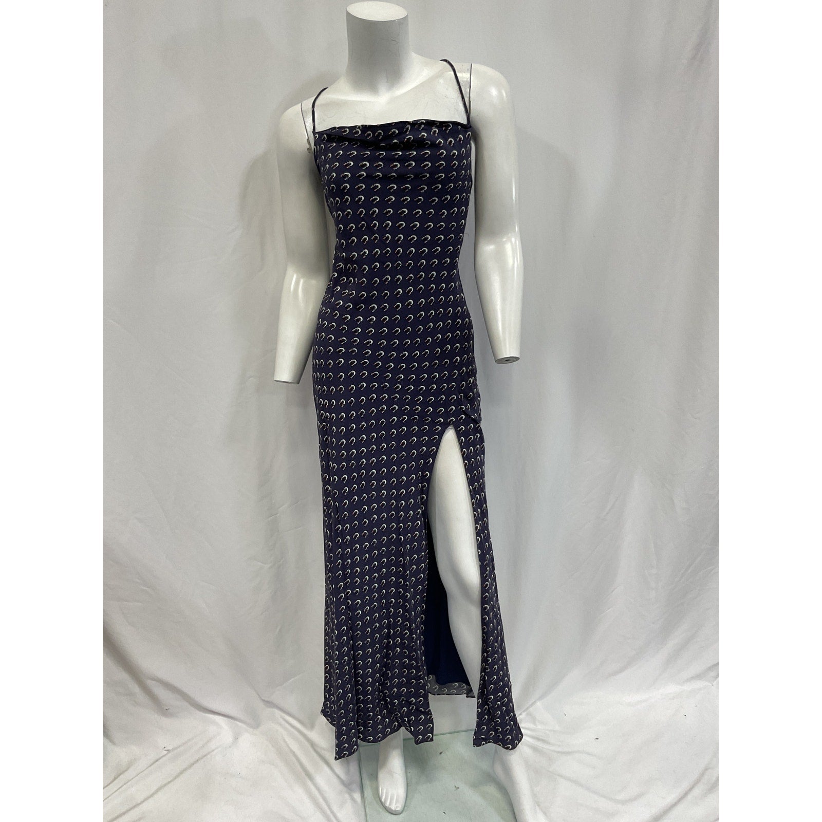 Staud 'Bellamy' Blue Dress Size S