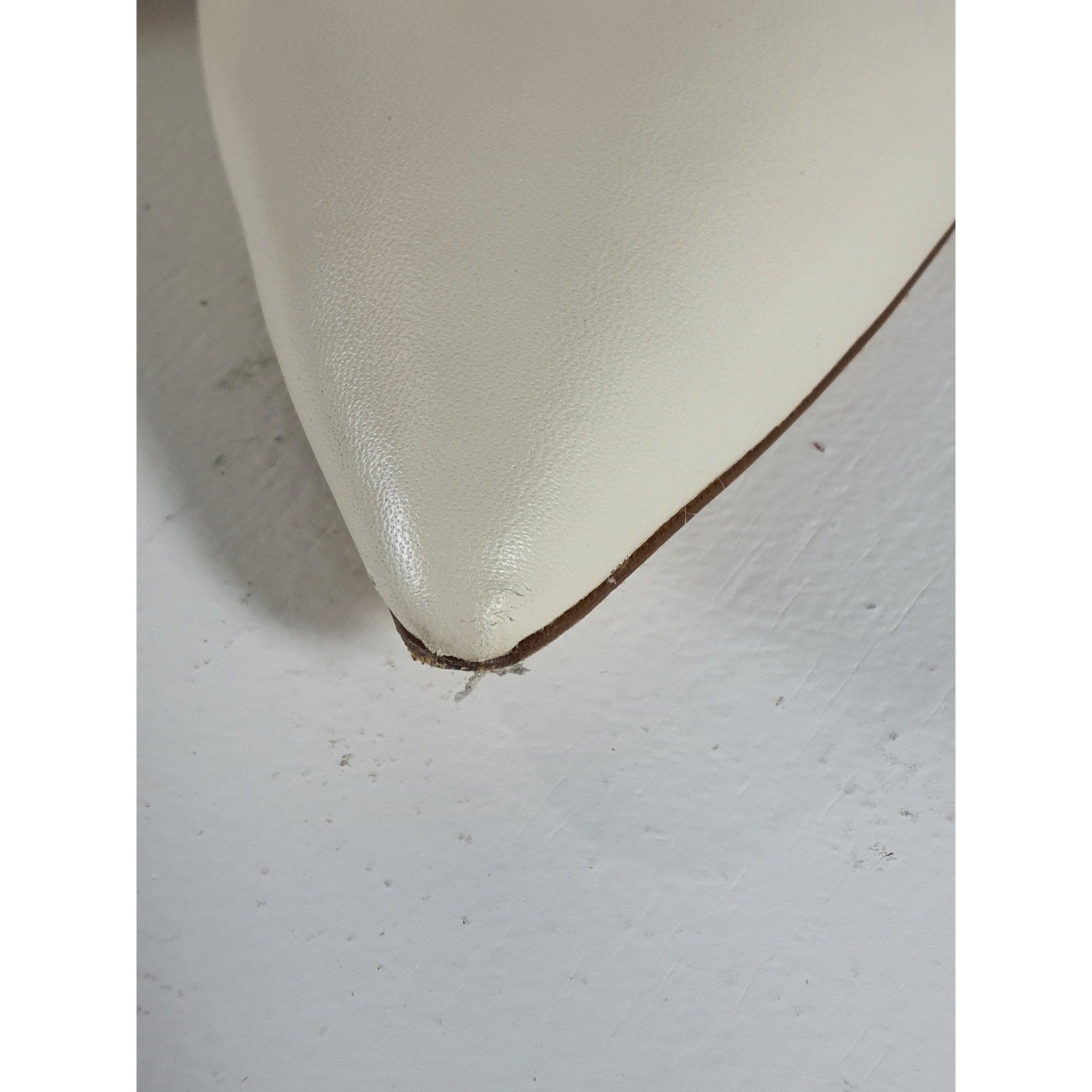 Larroude 'The Kate' Ivory Leather Boot Size 9