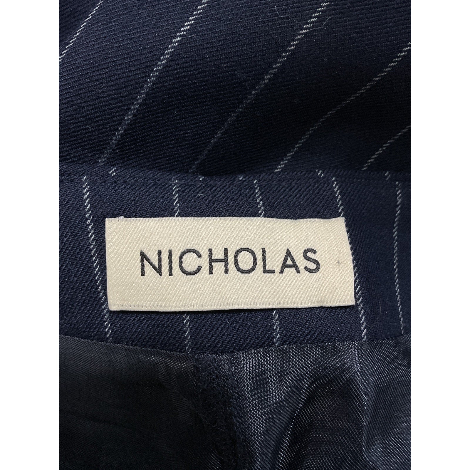Nicholas 'Naomi' Navy Pleated Skort Size 0