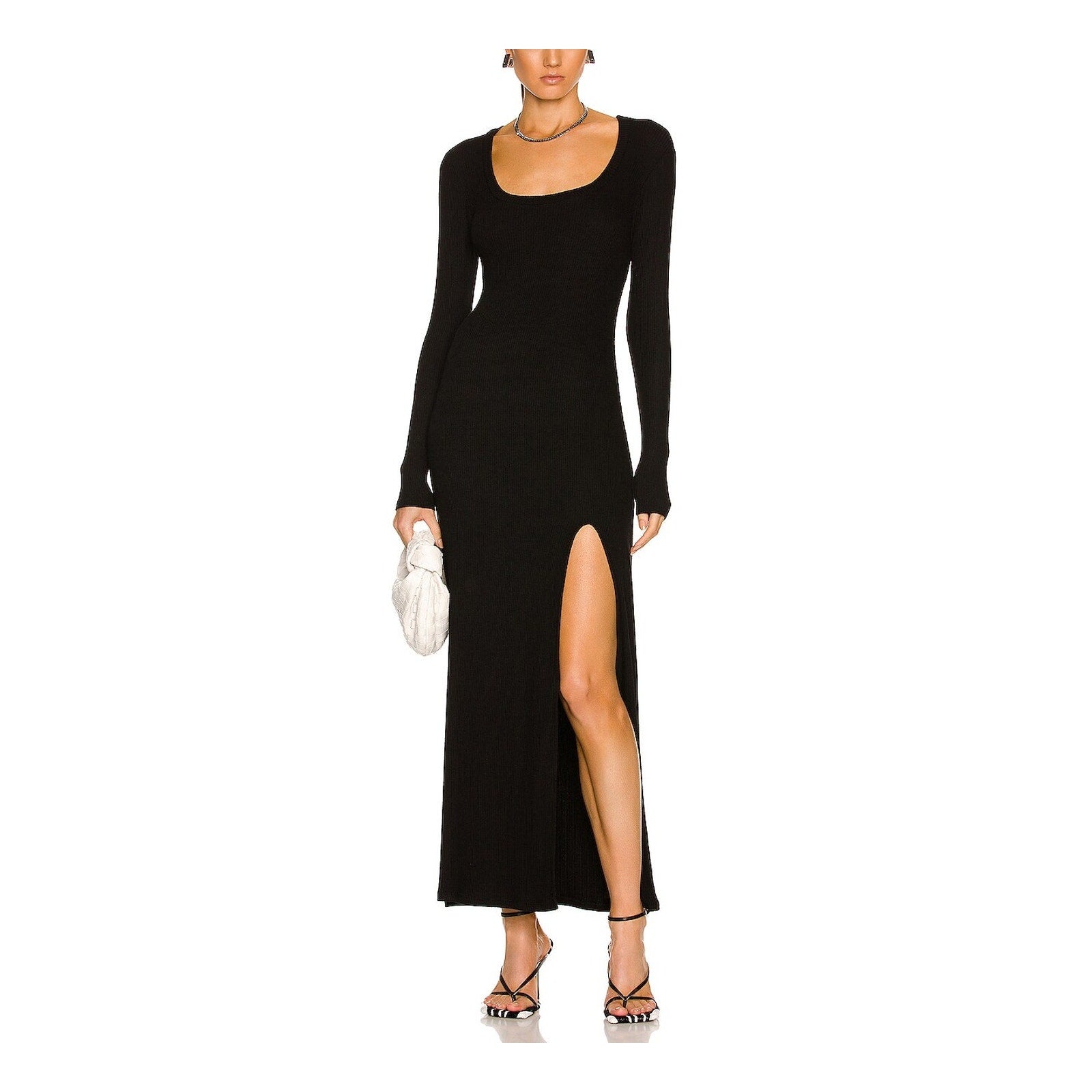 Sablyn 'Elodie' Black Scoop Neck Dress Size XS