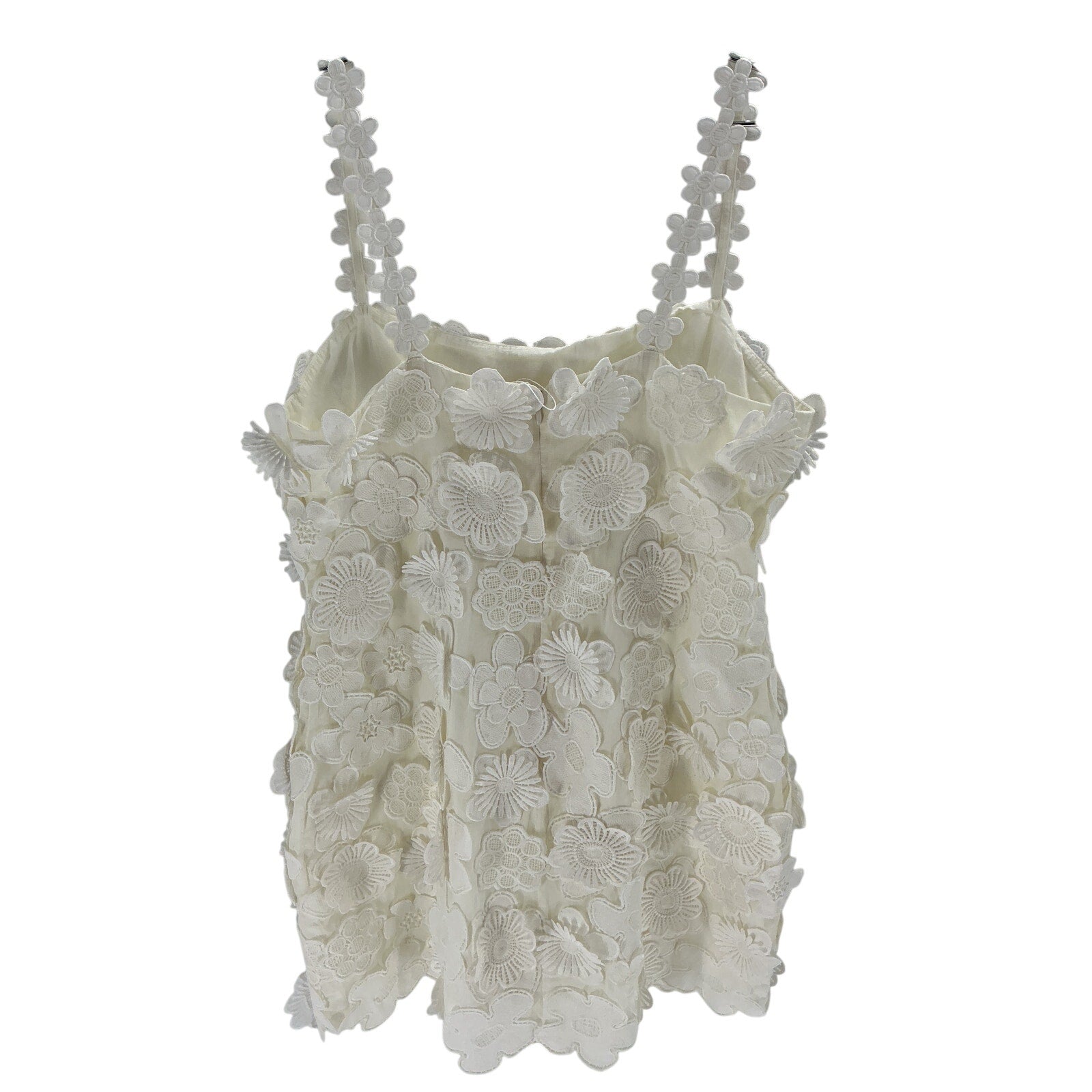 Tularosa 'Kimmy' Ivory Cotton Mini Dress Size L