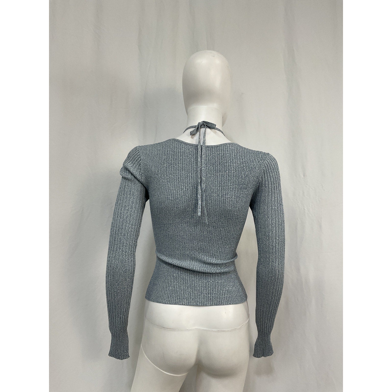 Simkhai 'Alexia' Blue Rayon Sweetheart Pullover Size XS