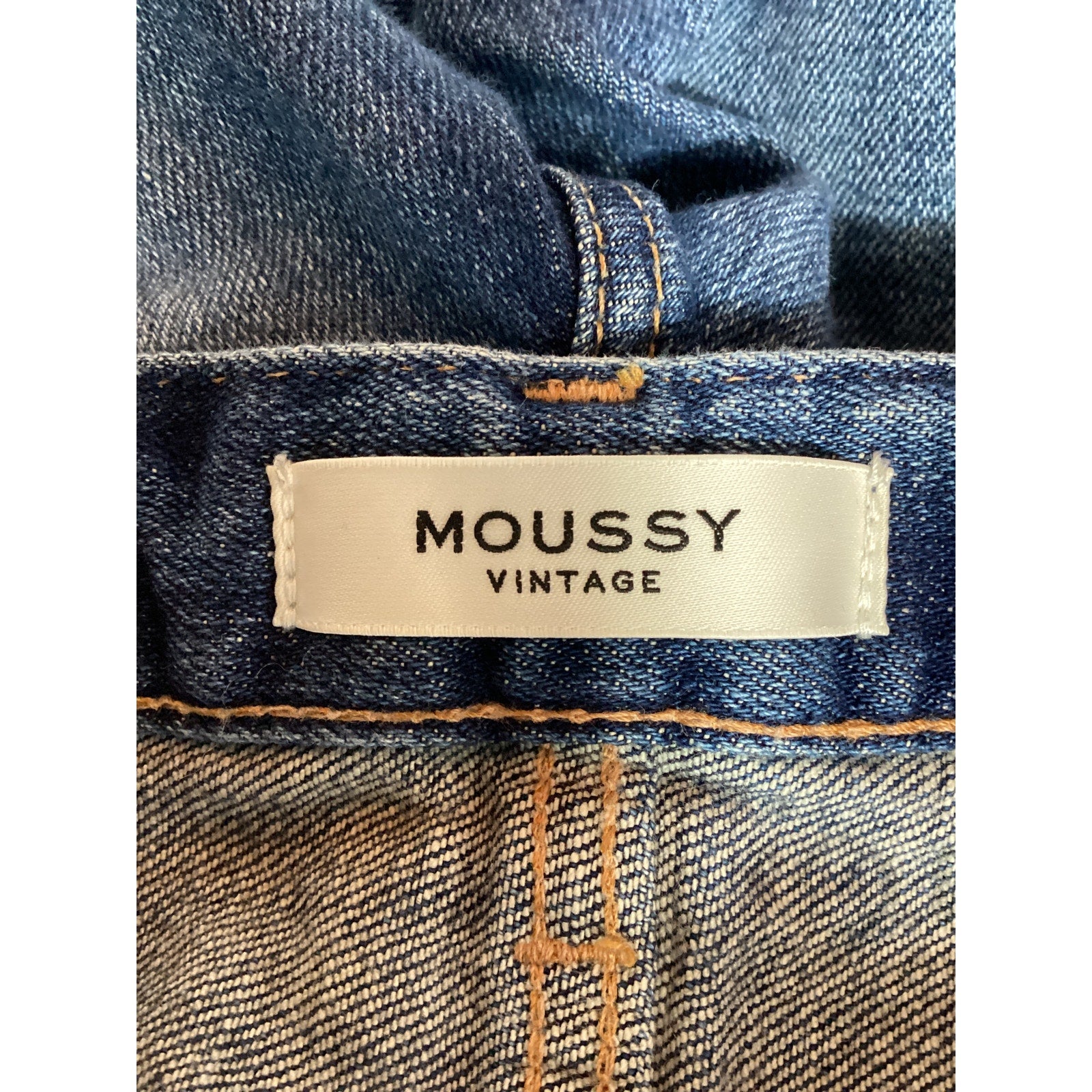 Moussy 'Daleville' Blue Skinny Size 25