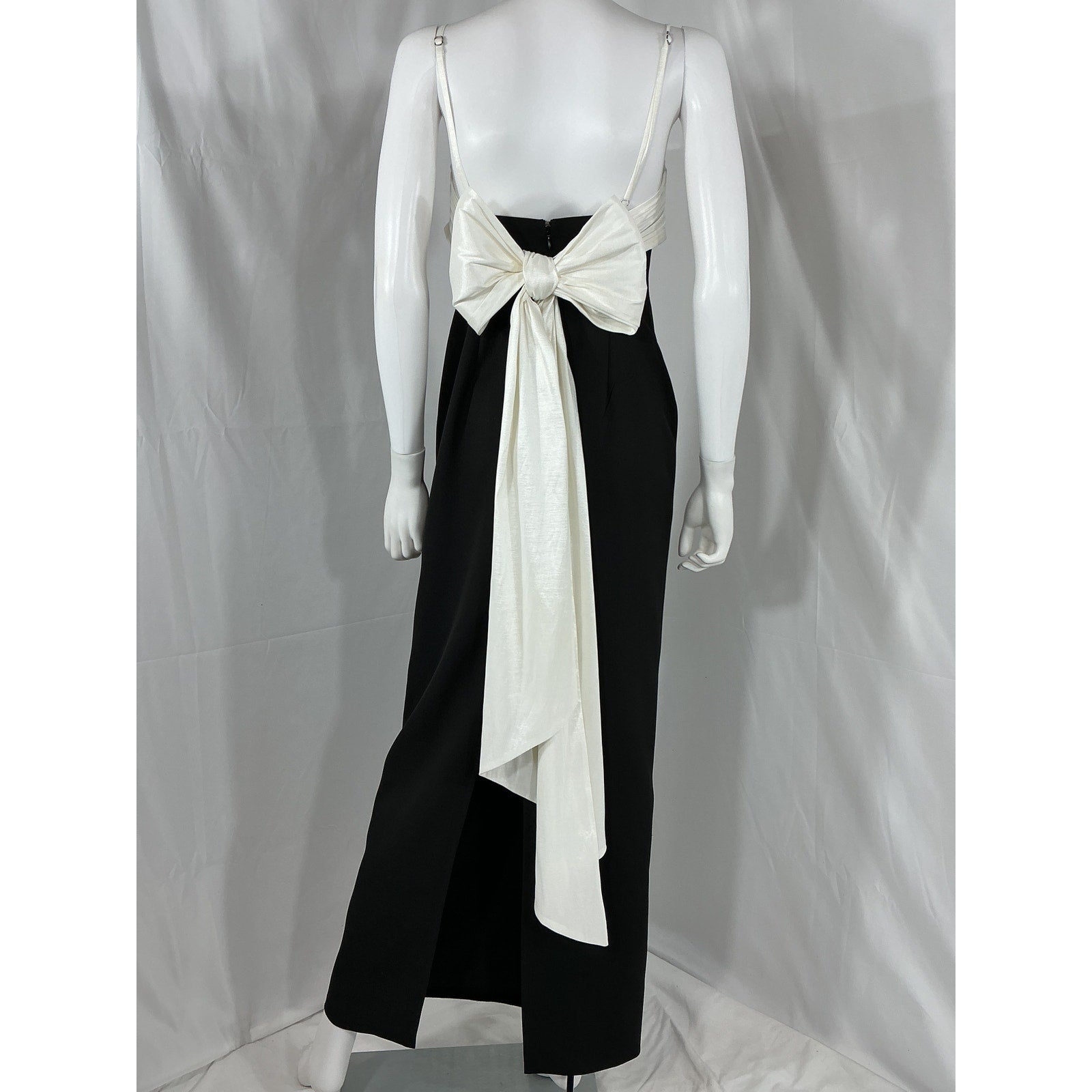 Majorelle 'Avori' Black Polyester Gown Size S