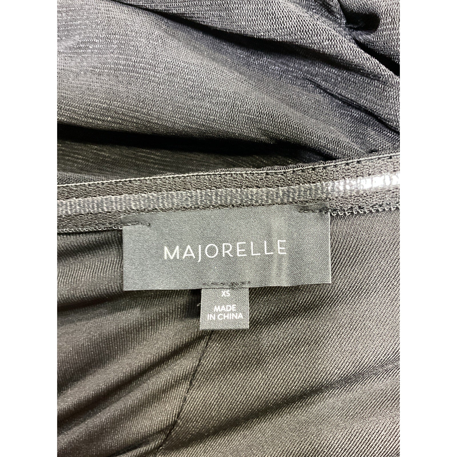 Majorelle 'Bandit' Black Mini Dress Size XS