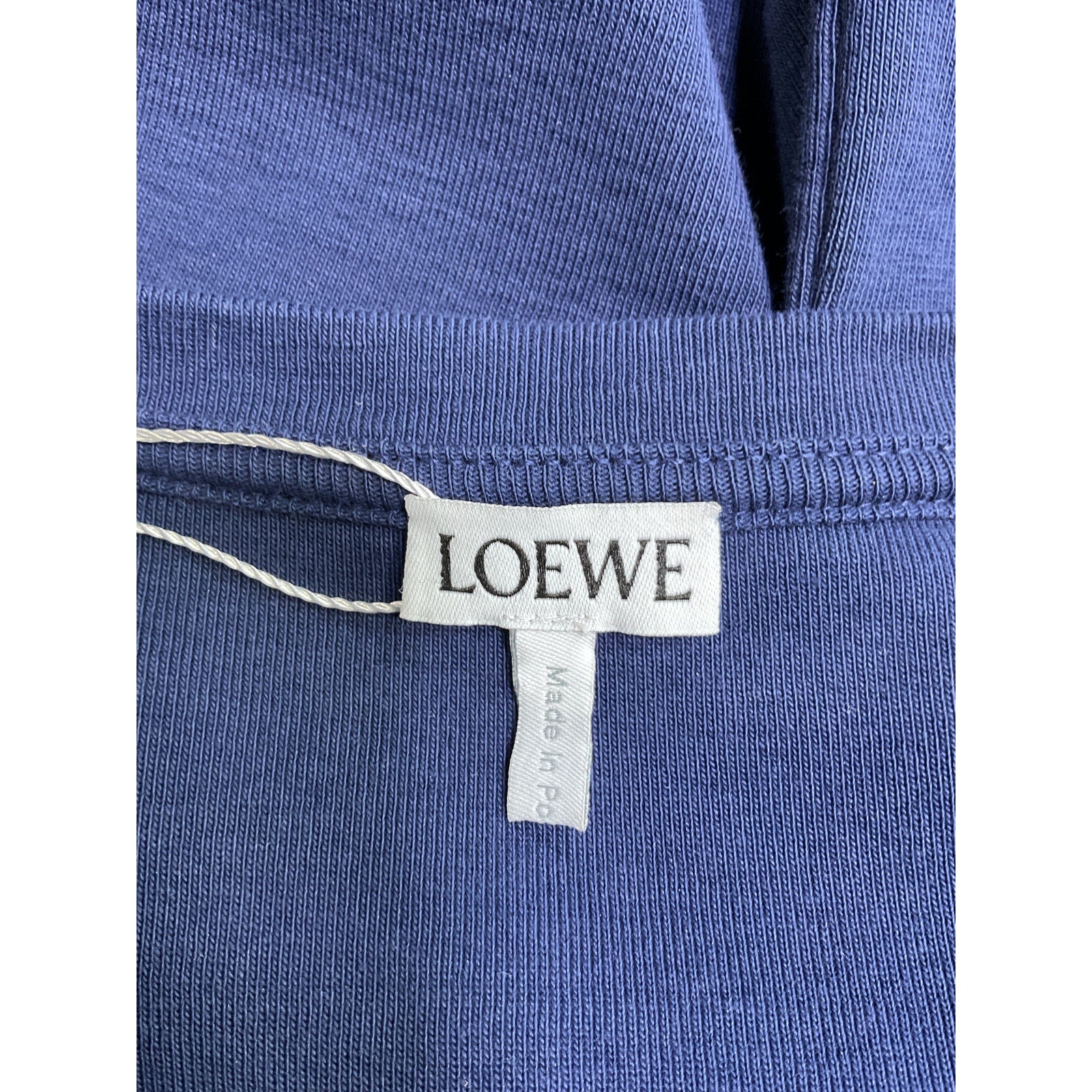 Loewe Printed Blue Cotton-Jersey T-Shirt Size S