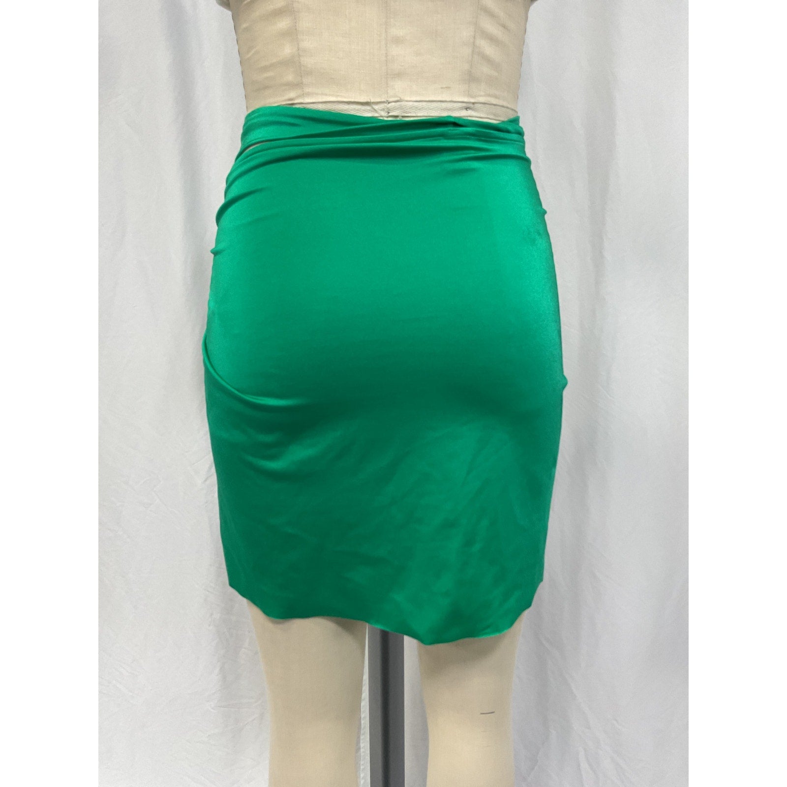 Baobab Maple 'Pareo' Green Nylon Skirt Size XS