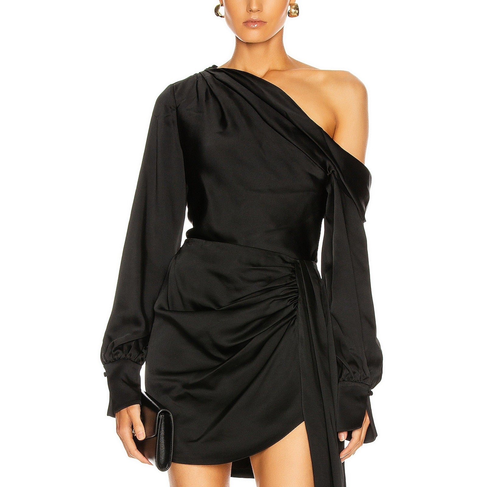 Simkhai 'Alice' Black Off Shoulder Top Size XS