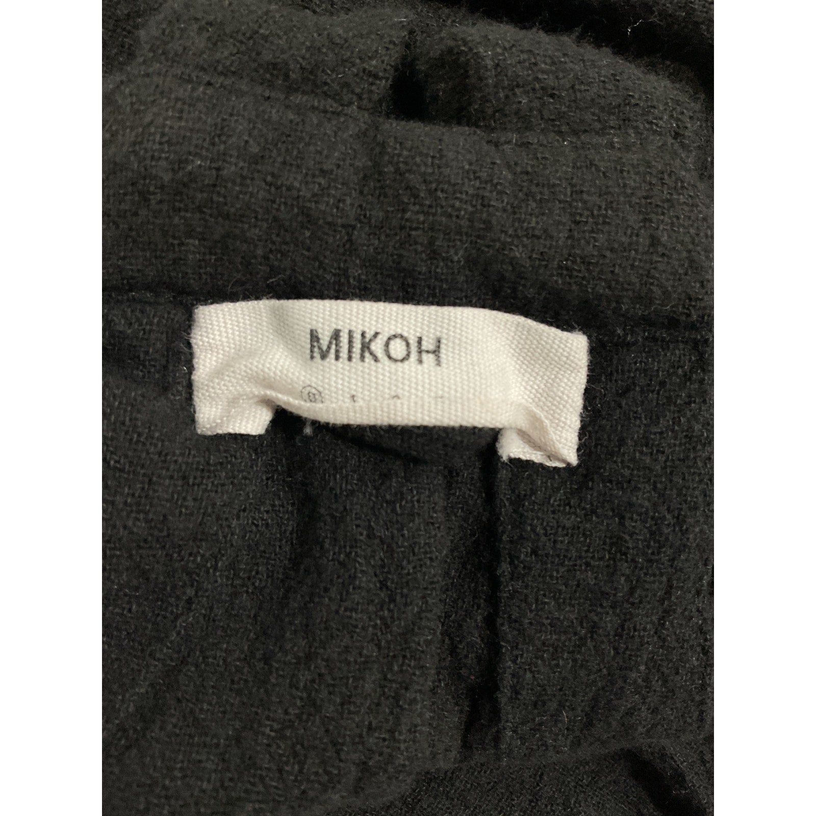 Mikoh 'Sayama' Black Linen Jumpsuit Size XS