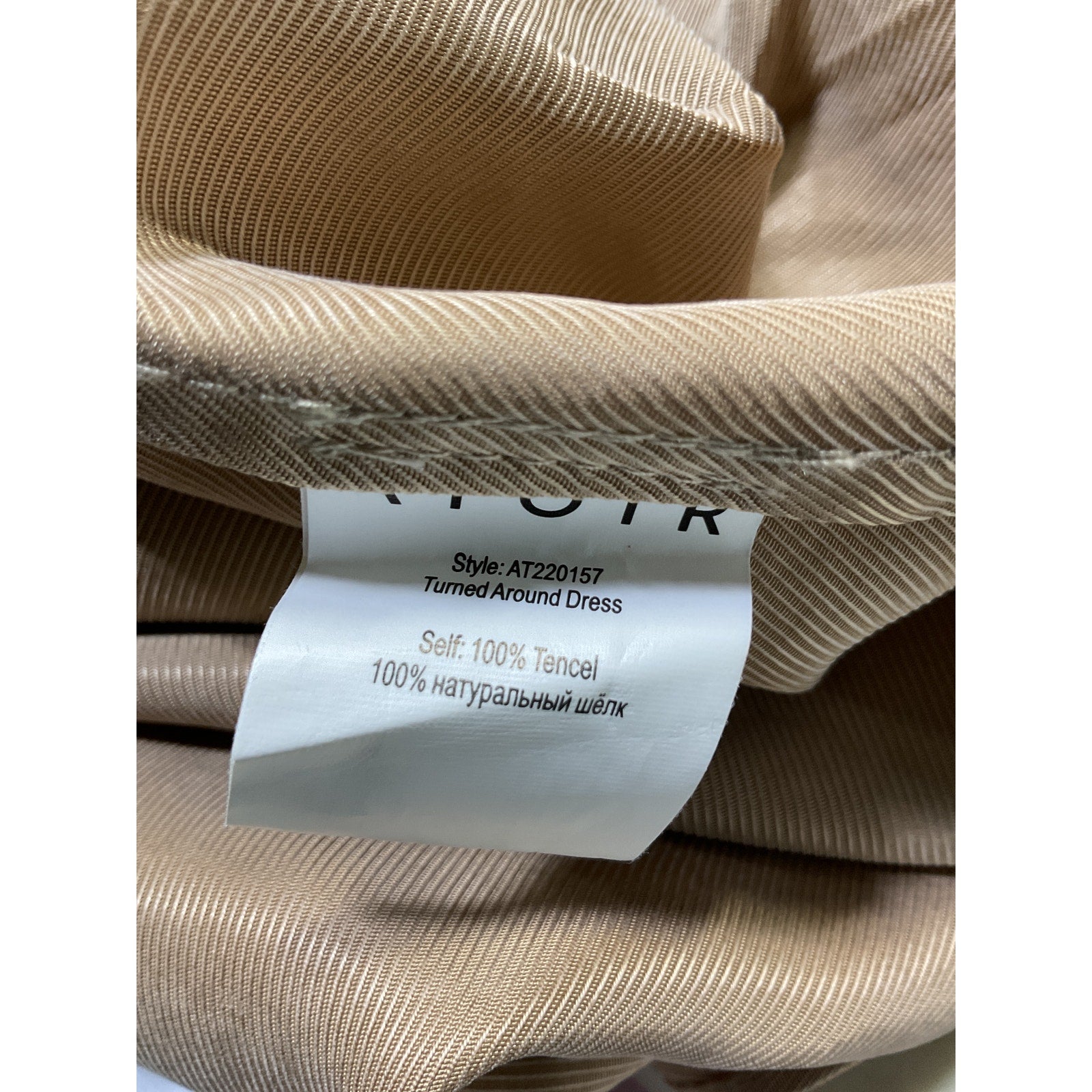 Atoir 'Turned' Tan Around Dress Size S
