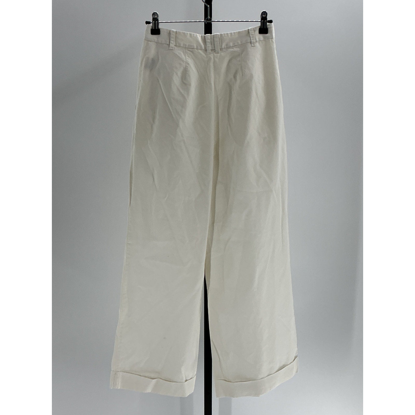 D�en 'Hilaire' Cream Cotton Pant Size 4
