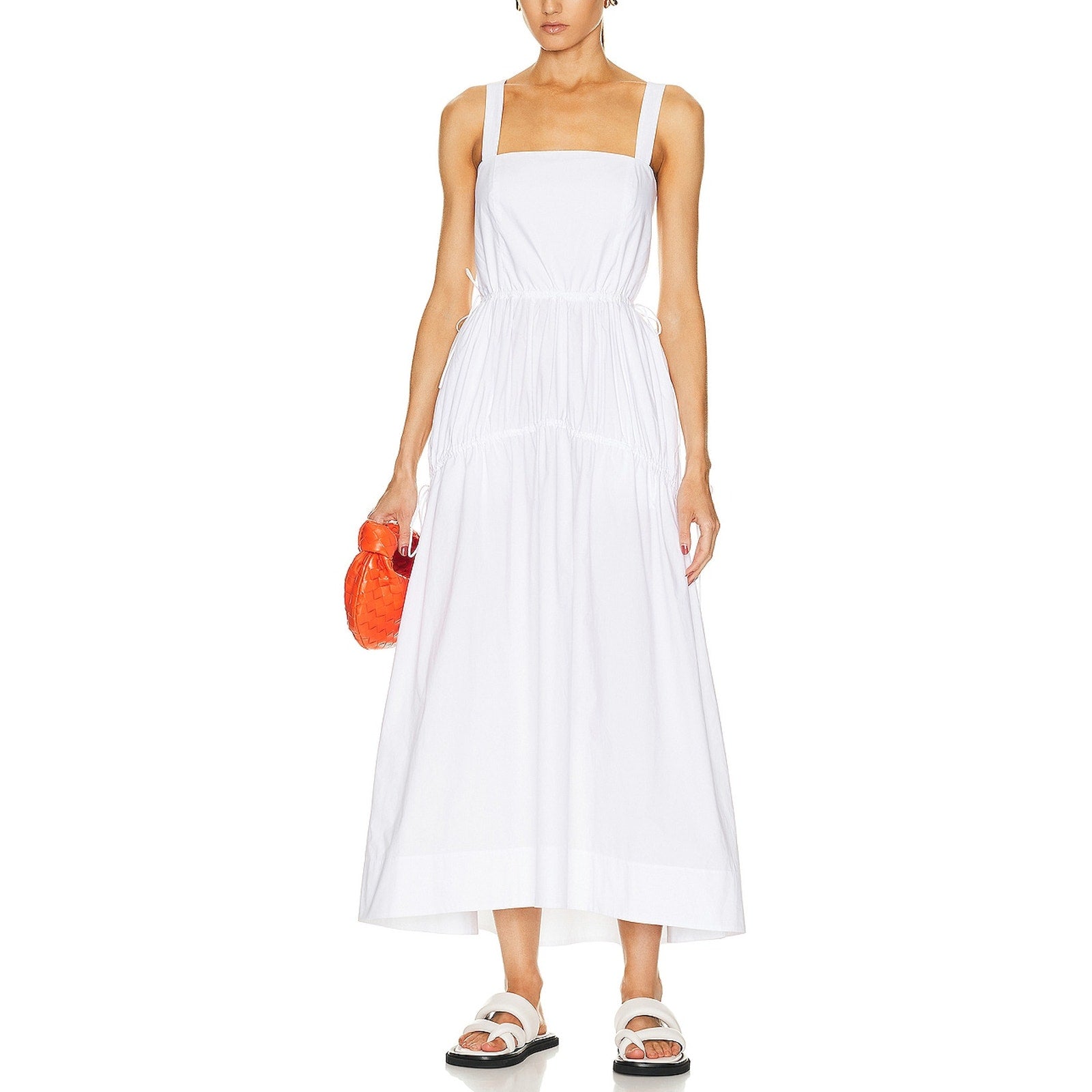 Helsa 'Midsummer' White Cotton Dress Size XS