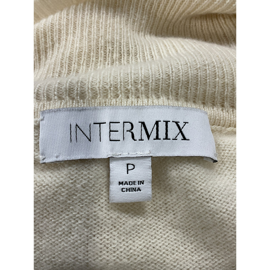 Intermix 'Bailey' Tan Cashmere Turtleneck Sweater Size Petite P