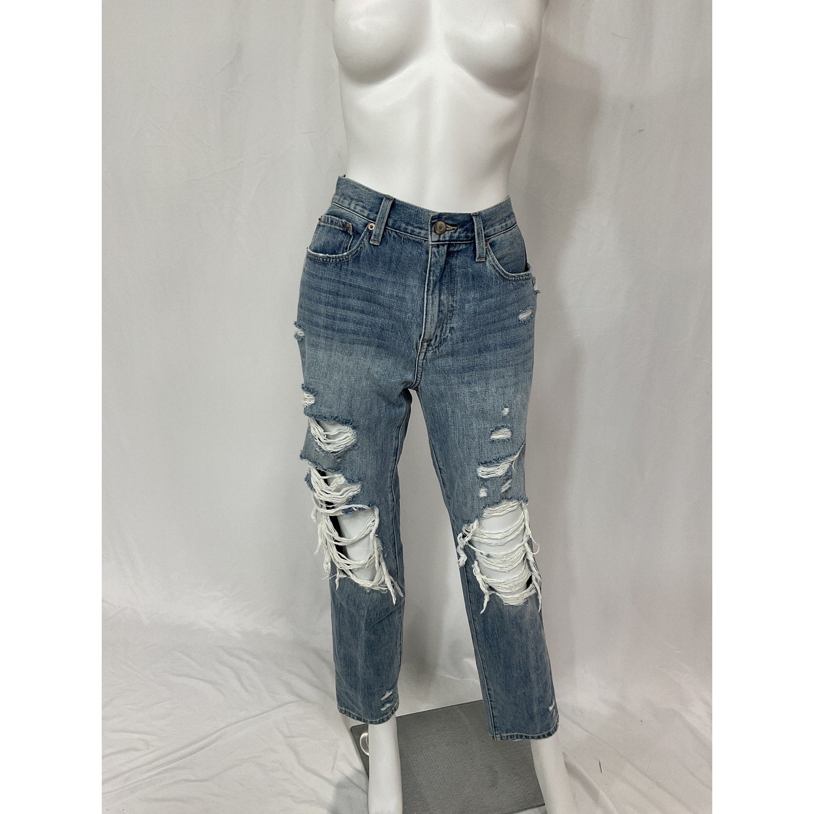 Pistola 'Presley' Blue Straight Denim Jean Size 27
