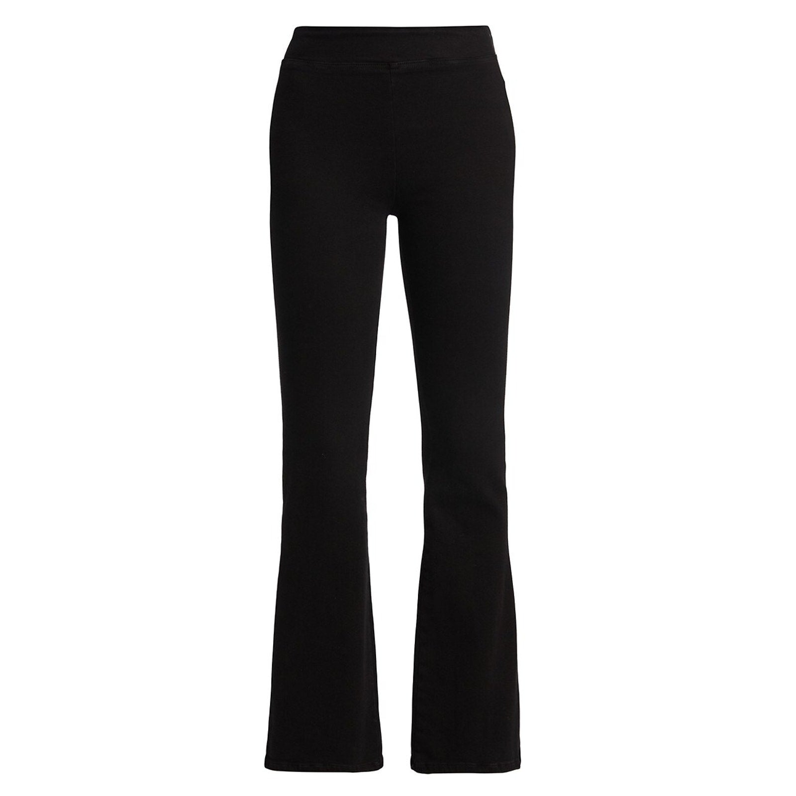 Frame 'Le' Black Cotton Jetset Stretch Flared Leg Jeans Size 1