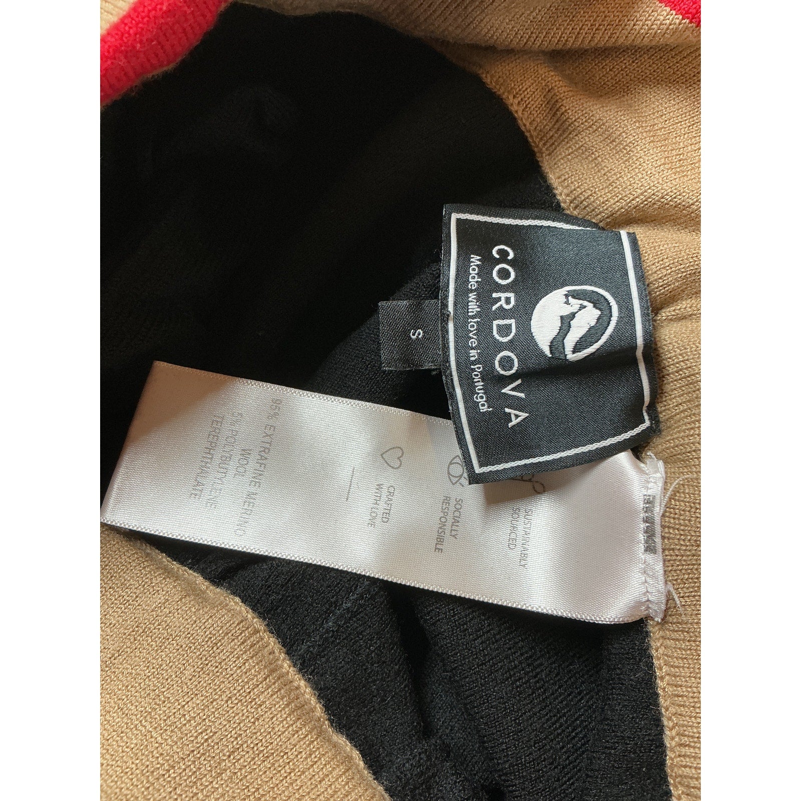 Cordova 'The Apres' Black Merino Wool Sport Pant Size S