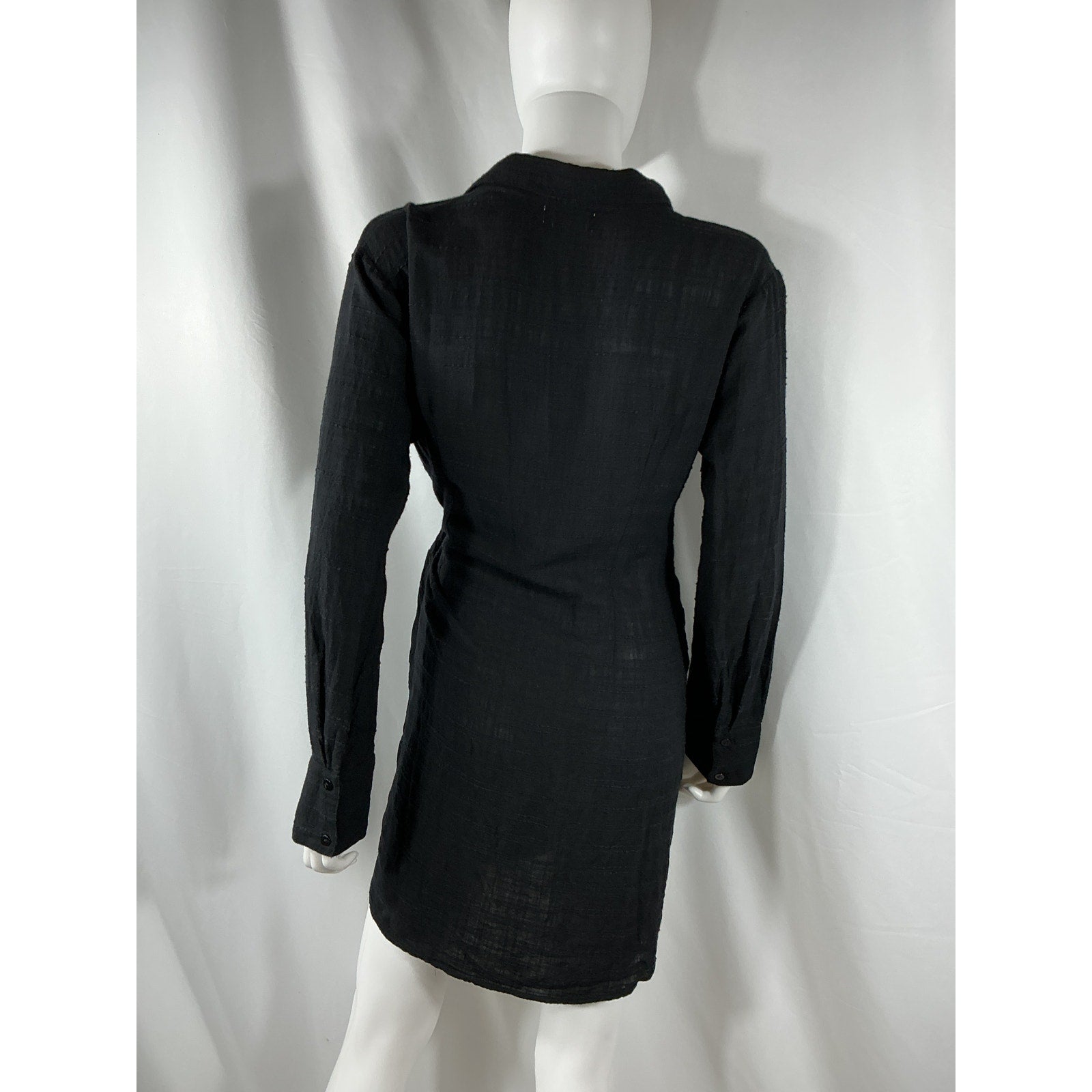 L*Space 'Daydream' Black Viscose Tunic Size M