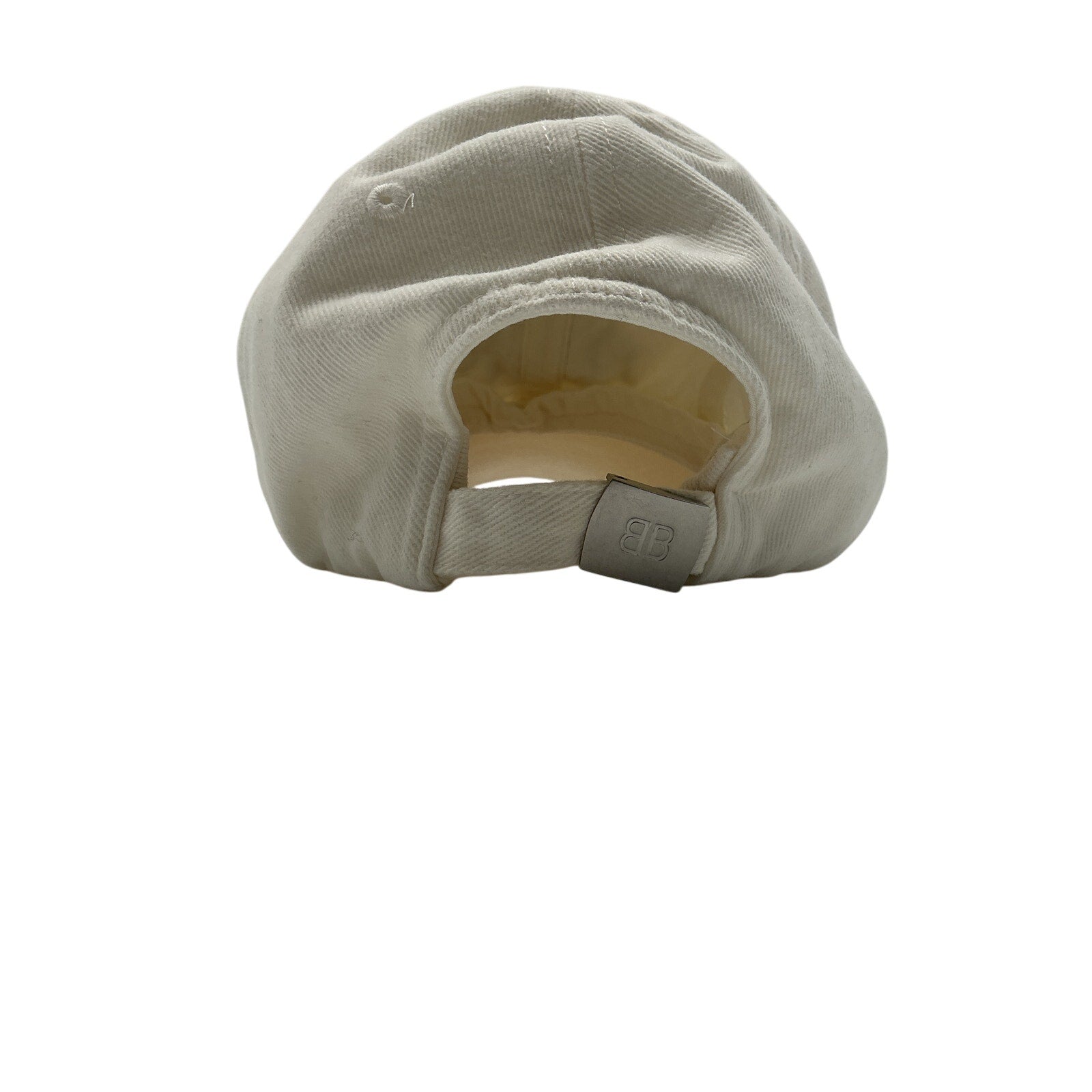 Balenciaga 'Paris' Off White Cap Size S