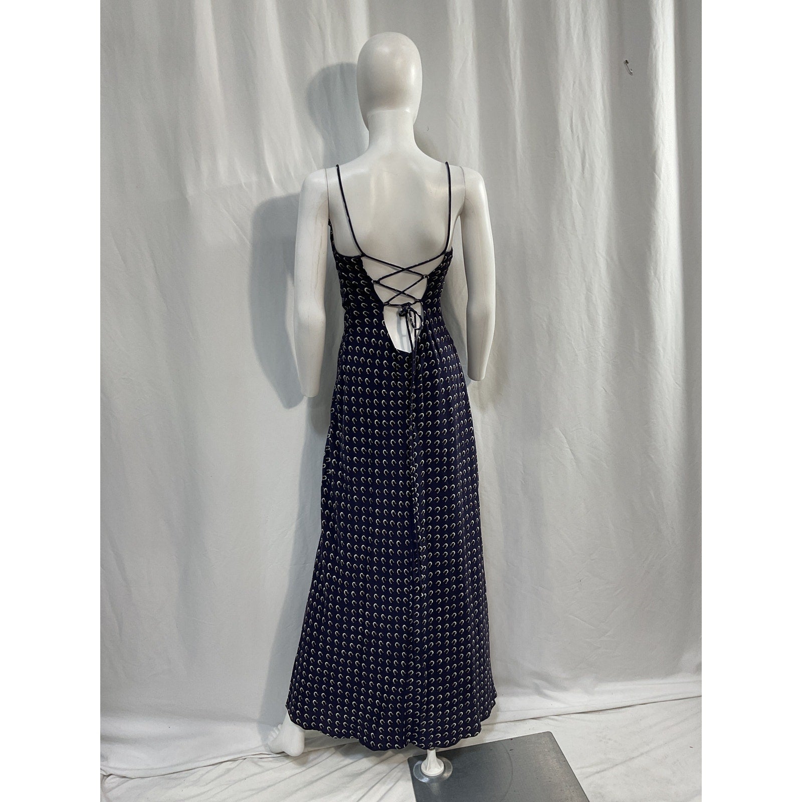 Staud 'Bellamy' Navy Dress Size M