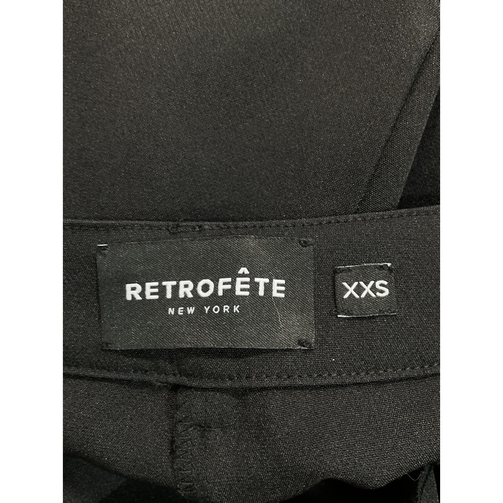 Retrofete 'Alyson' Black Short Size XXS