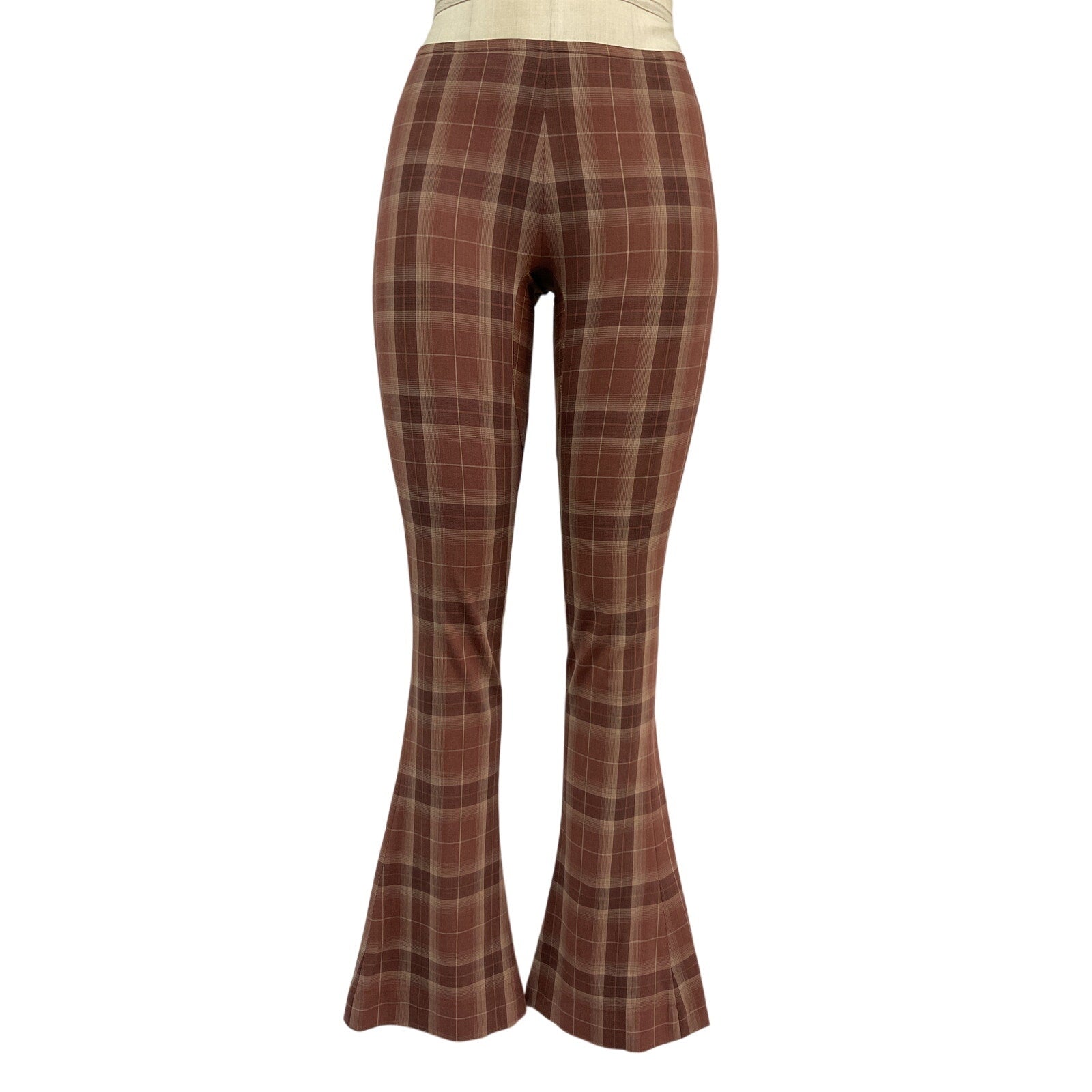 Knwls Brown Wool Trousers Size 8