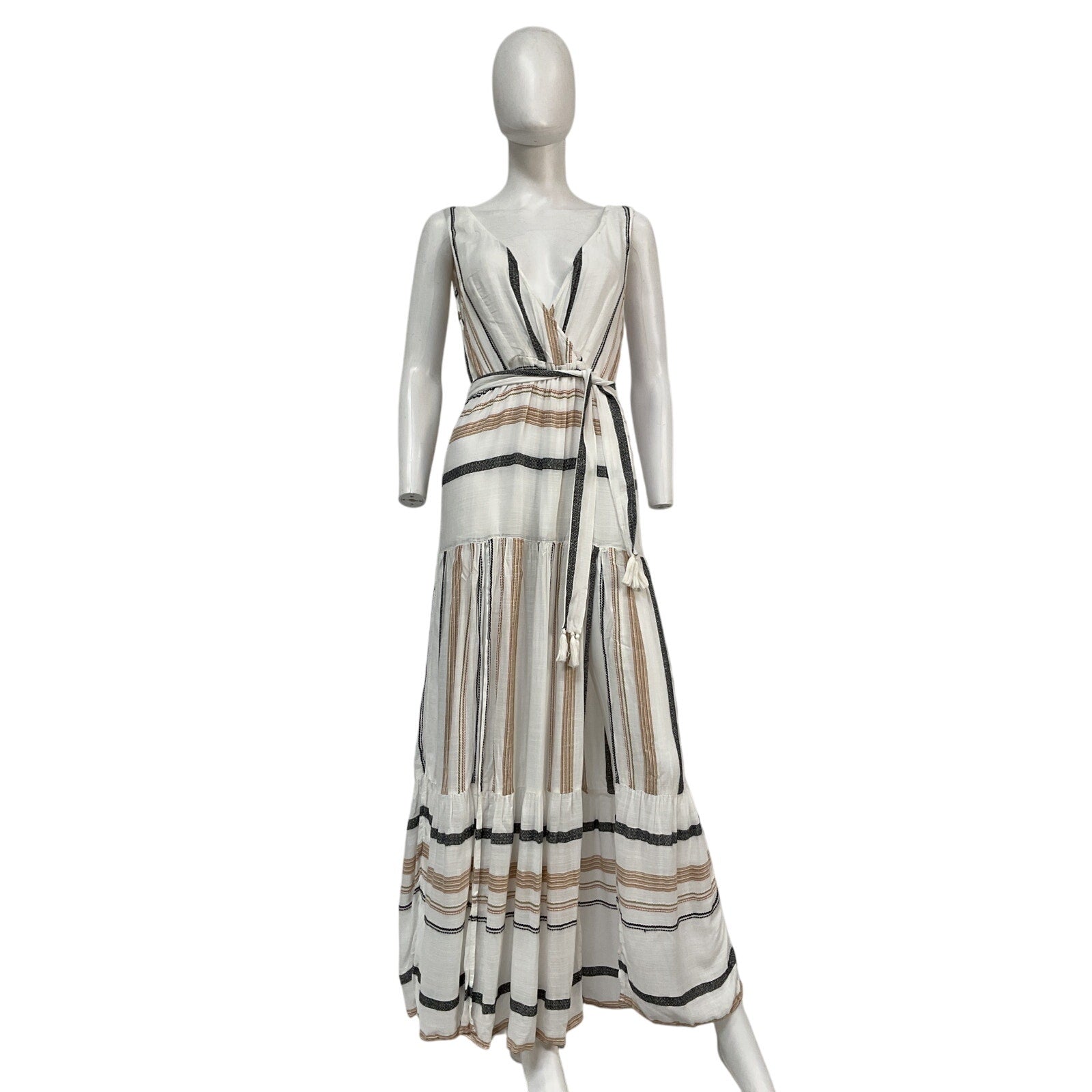 L*Space 'Clara' White Viscose Dress Size S