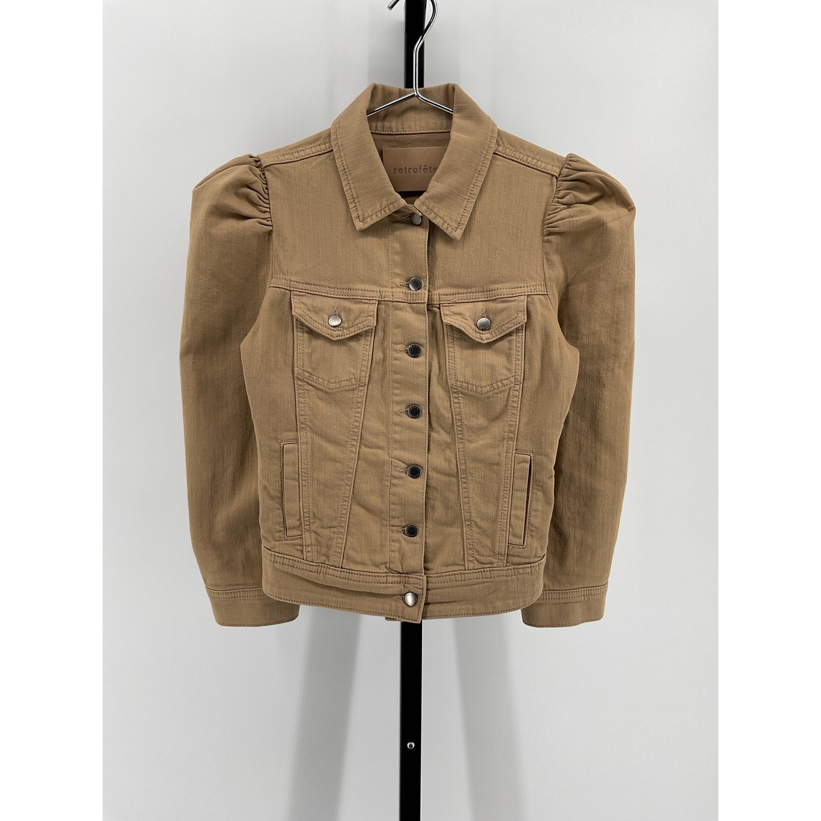 Retrofete 'Ada' Brown Cotton Jacket Size XS