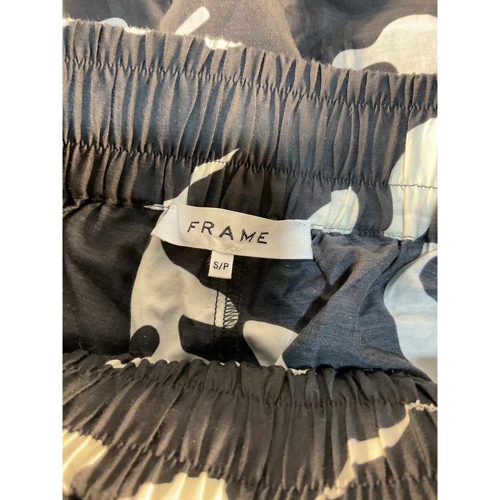 Frame 'Drawstring' Black Lounge Pants Size S