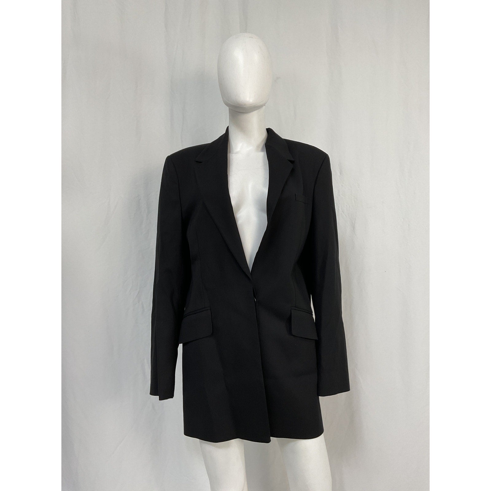 Gauge81 'Ratari' Black Viscose Blazer Size S